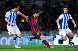 Real Sociedad v Barcelona - Copa del Rey: Semi Final Second Leg