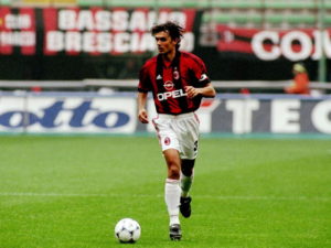 Paolo Maldini of AC Milan