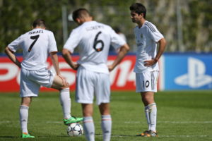 Real Madrid v Benfica Lisbon – UEFA Youth League Semi Final