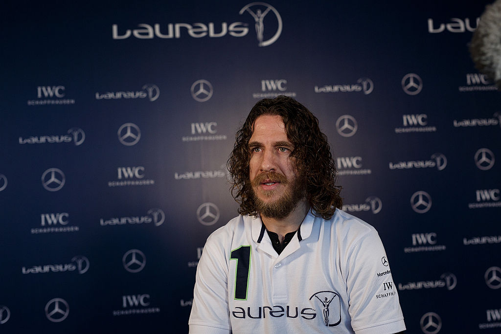 Luis Figo and Carles Puyol Laureus Academy Announcement