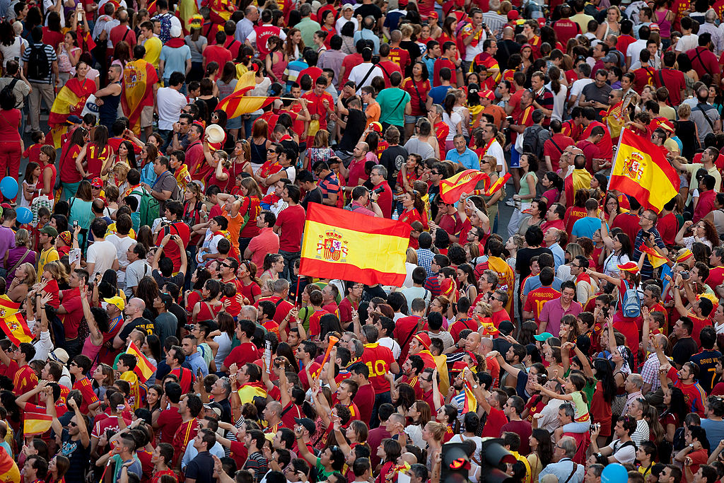 UEFA EURO 2012 Champions Spain Victory Parade And Celebrations