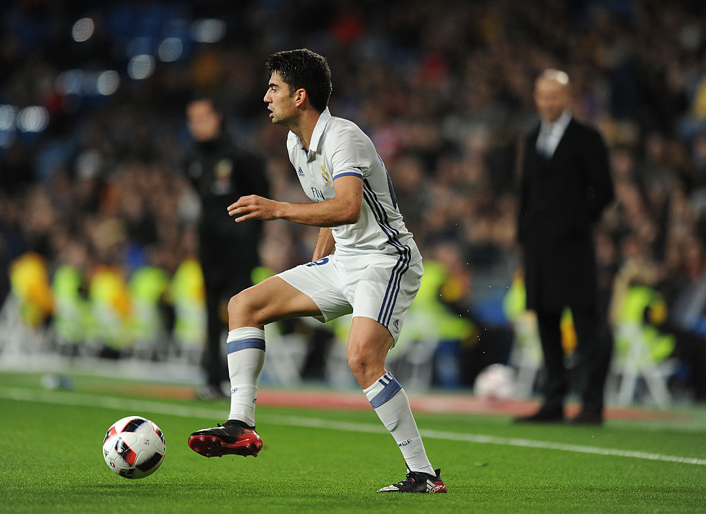 <> at Bernabeu on November 30, 2016 in Madrid, Spain.