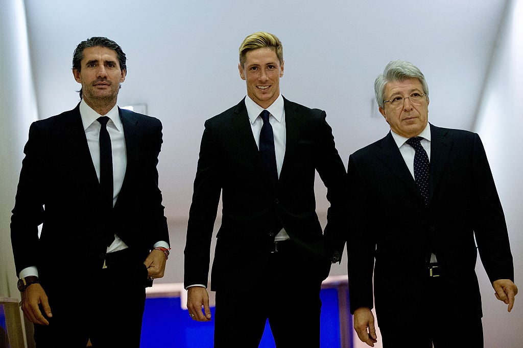 Club Atletico de Madrid Present New Signing Fernando Torres