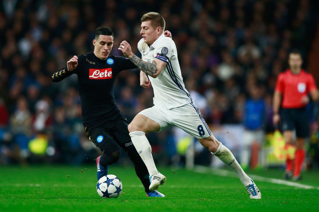 Real Madrid CF v SSC Napoli – UEFA Champions League Round of 16: First Leg