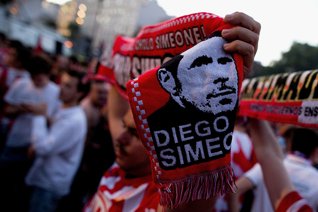 Club Atletico De Madrid Fans React To Their La Liga Match Against FC Barcelona
