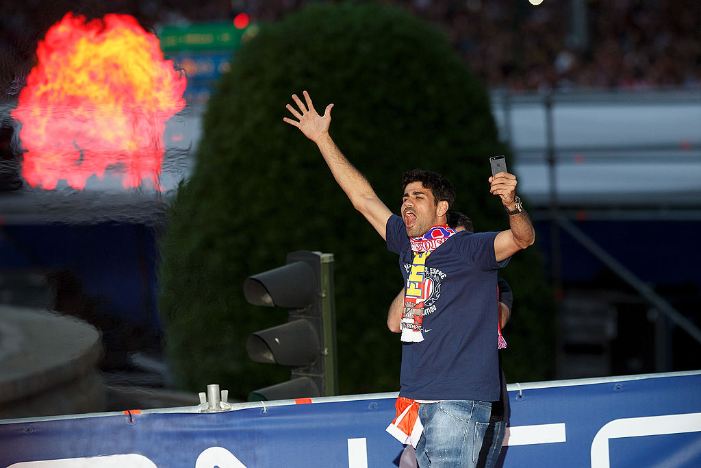 Club Atletico De Madrid Celebrates La Liga Title