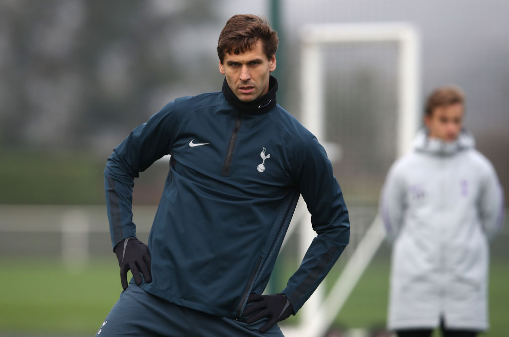 Tottenham Hotspur Training Session and Press Conference