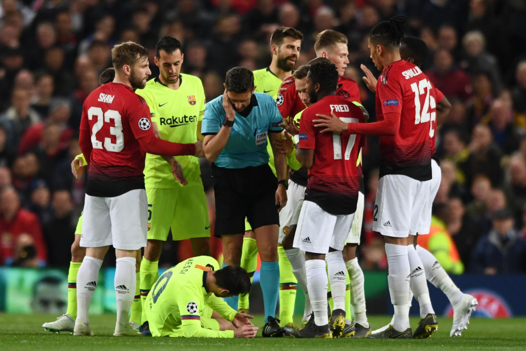 Manchester United v FC Barcelona – UEFA Champions League Quarter Final: First Leg