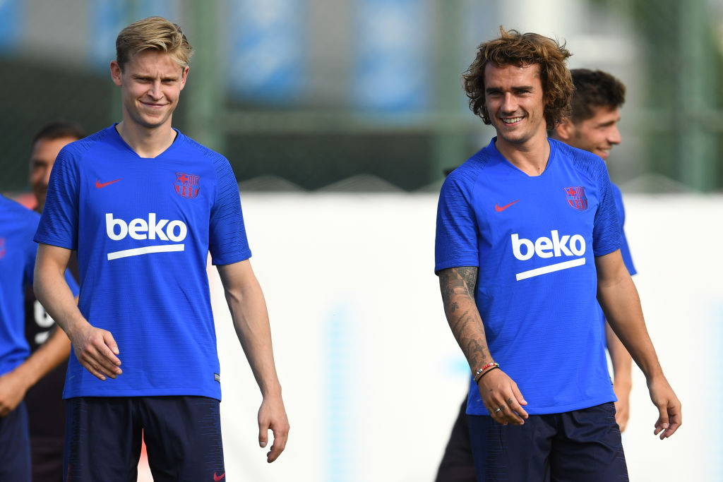 FC Barcelona Pre-Season Training Session