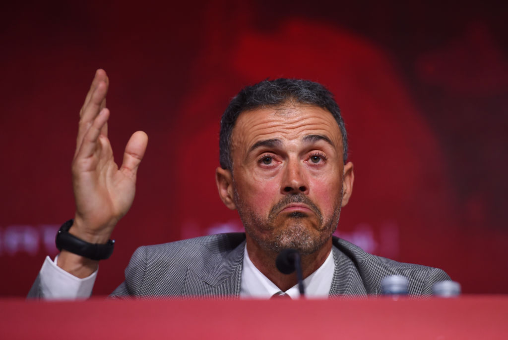 Luis Enrique Press Conference