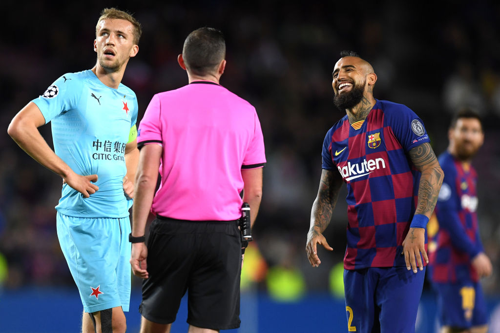 FC Barcelona v Slavia Praha: Group F – UEFA Champions League