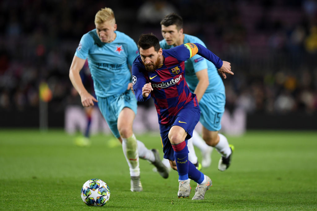 FC Barcelona v Slavia Praha: Group F – UEFA Champions League