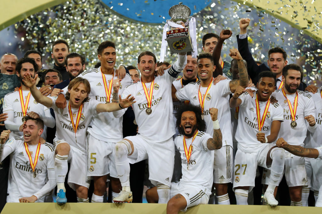 Real Madrid v Club Atletico de Madrid – Supercopa de Espana Final