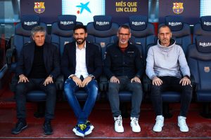 FC Barcelona Unveil New Coach Quique Setien