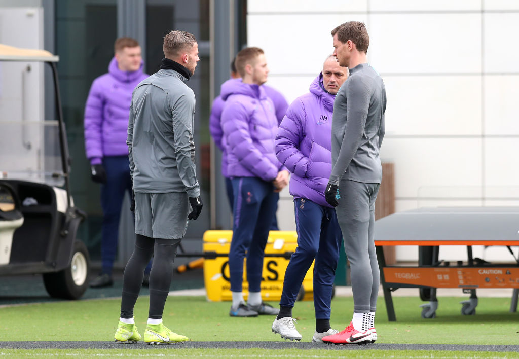 Tottenham Hotspur Press Conference And Training Session