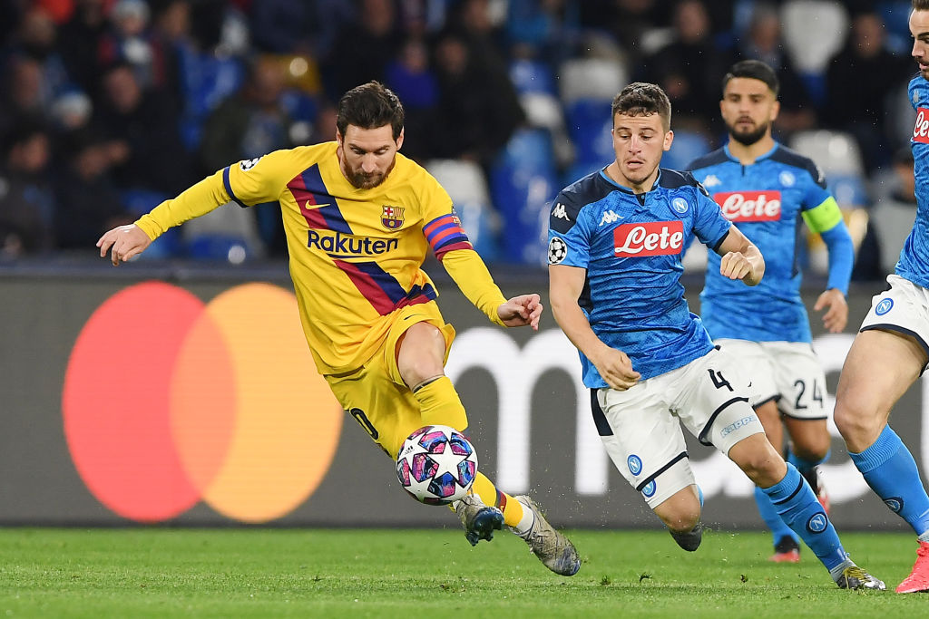 SSC Napoli v FC Barcelona – UEFA Champions League Round of 16: First Leg