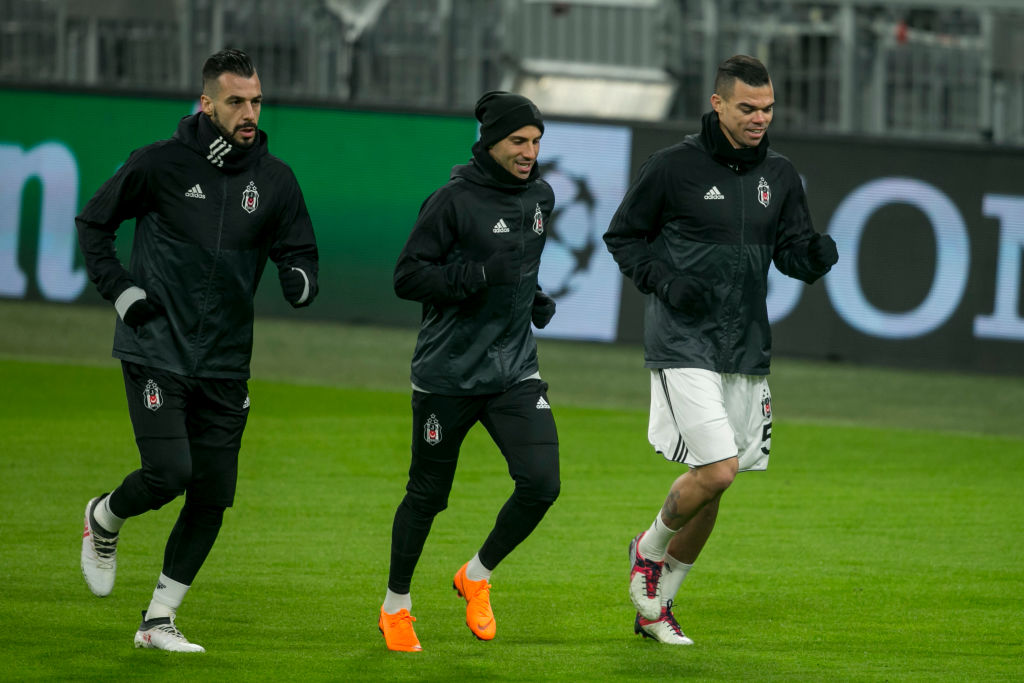 Besiktas Training And Press Conference