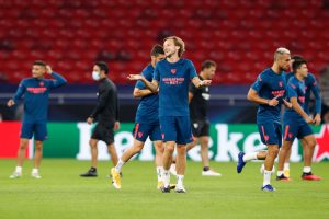 Sevilla Training Session: UEFA Super Cup