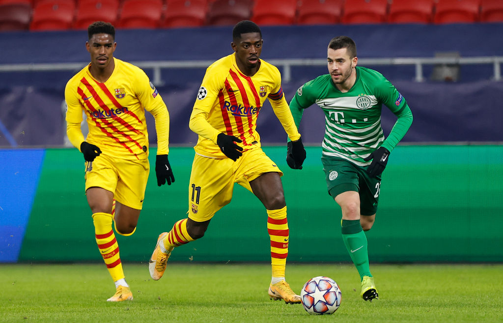 Ferencvaros Budapest v FC Barcelona: Group G – UEFA Champions League