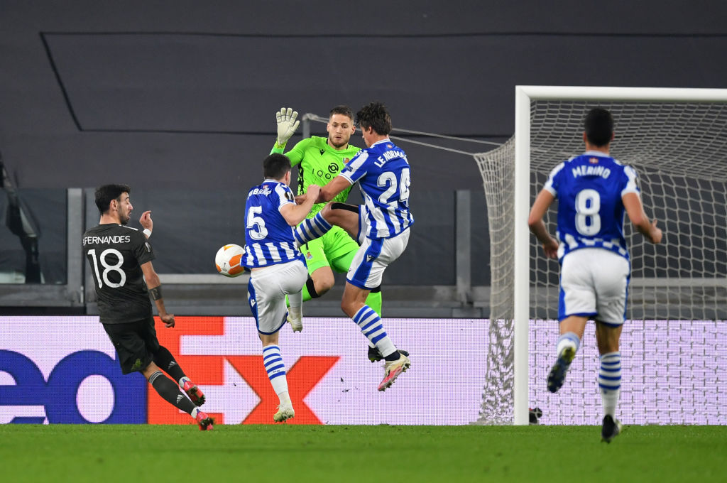Real Sociedad v Manchester United – UEFA Europa League Round Of 32 Leg One