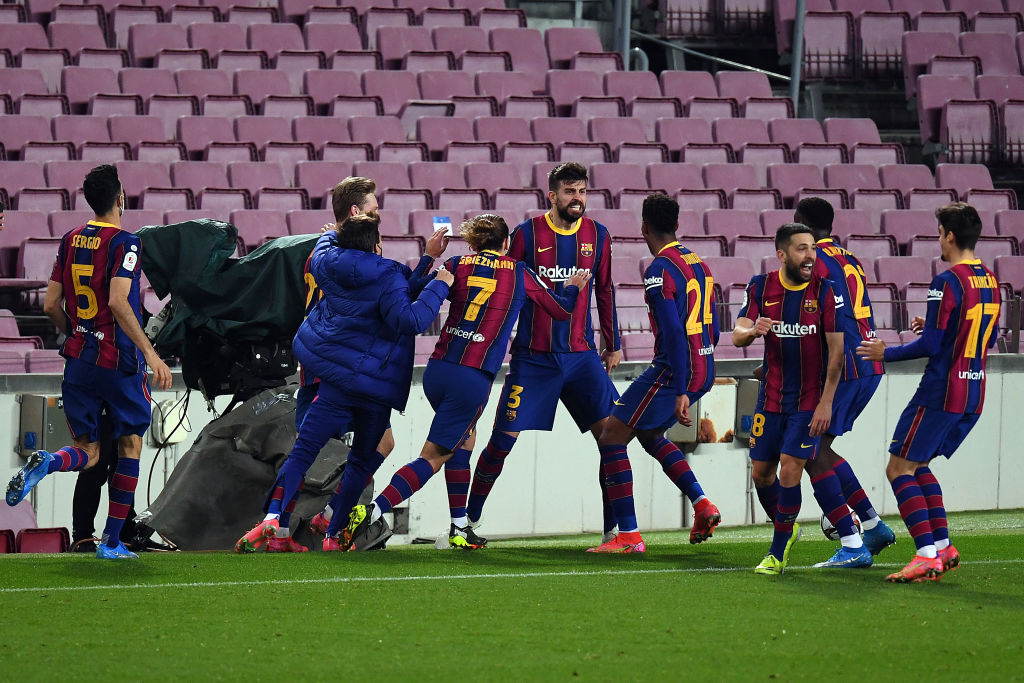 FC Barcelona v Sevilla: Copa del Rey Semi Final Second Leg