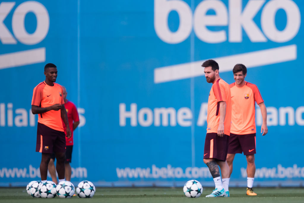 FC Barcelona Training Session