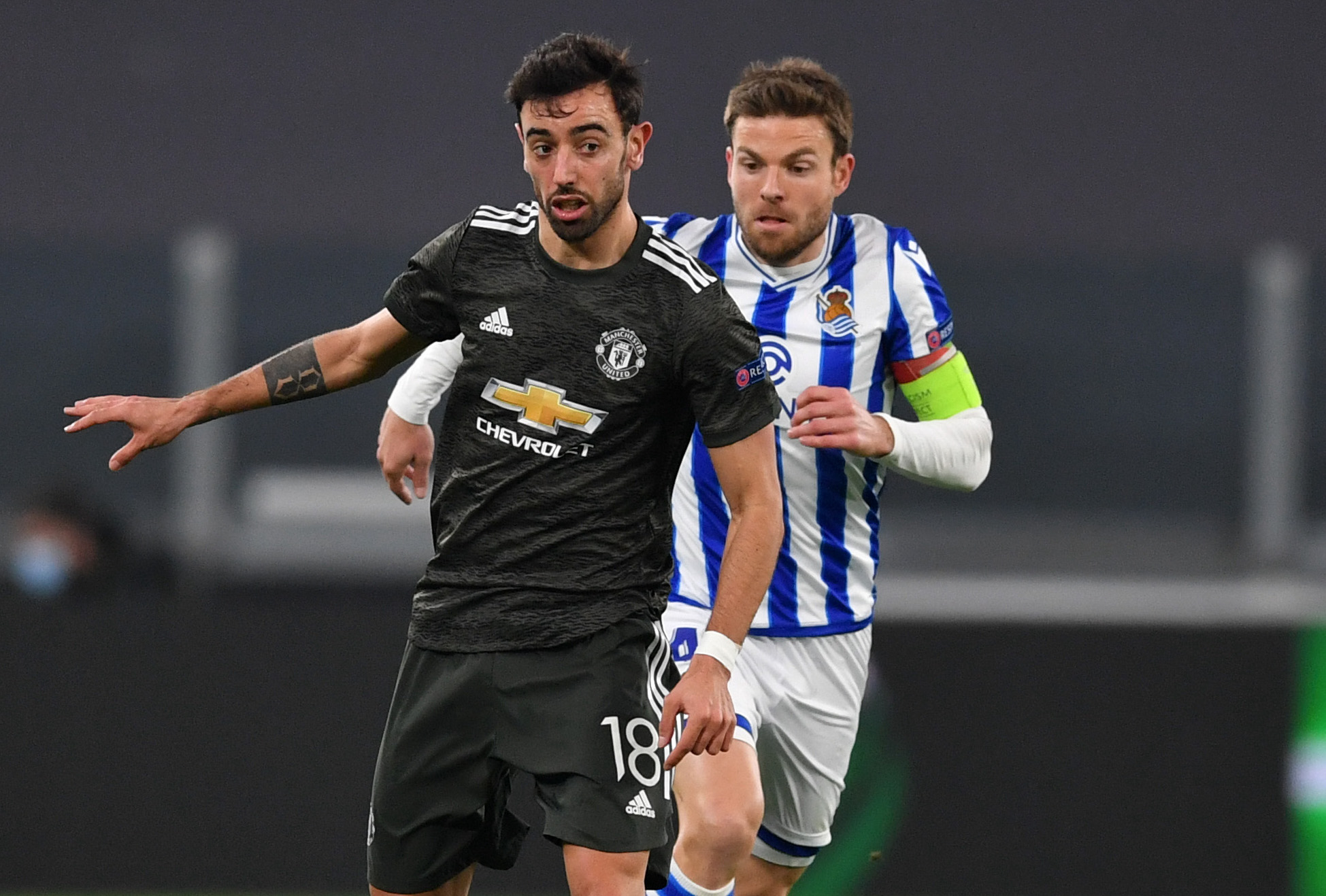 Real Sociedad v Manchester United  – UEFA Europa League Round Of 32 Leg One