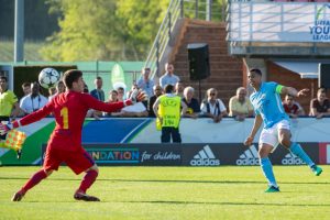 Manchester City v FC Barcelona – UEFA Youth League Semi Final