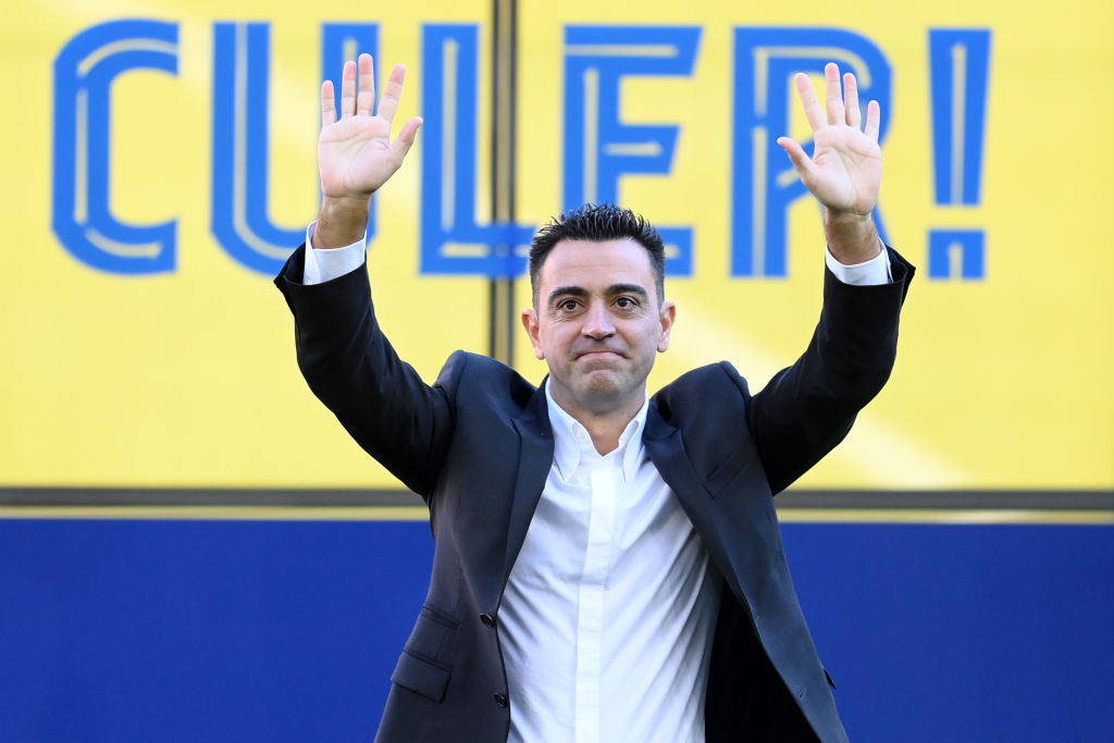 Xavi Hernandez Unveiled As New FC Barcelona FC Head Coach