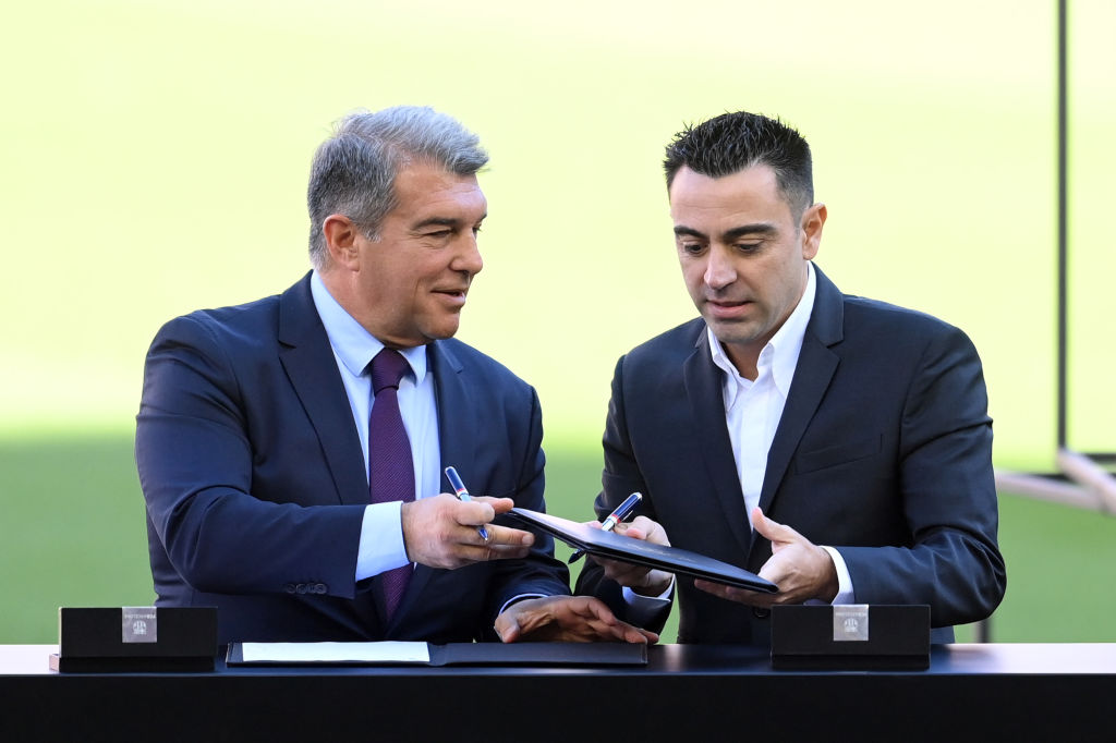 Xavi Hernandez Unveiled As New FC Barcelona FC Head Coach